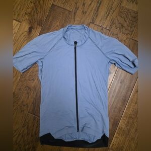 Lululemon City To Summit Cycling JerseyTempest Blue sz Med